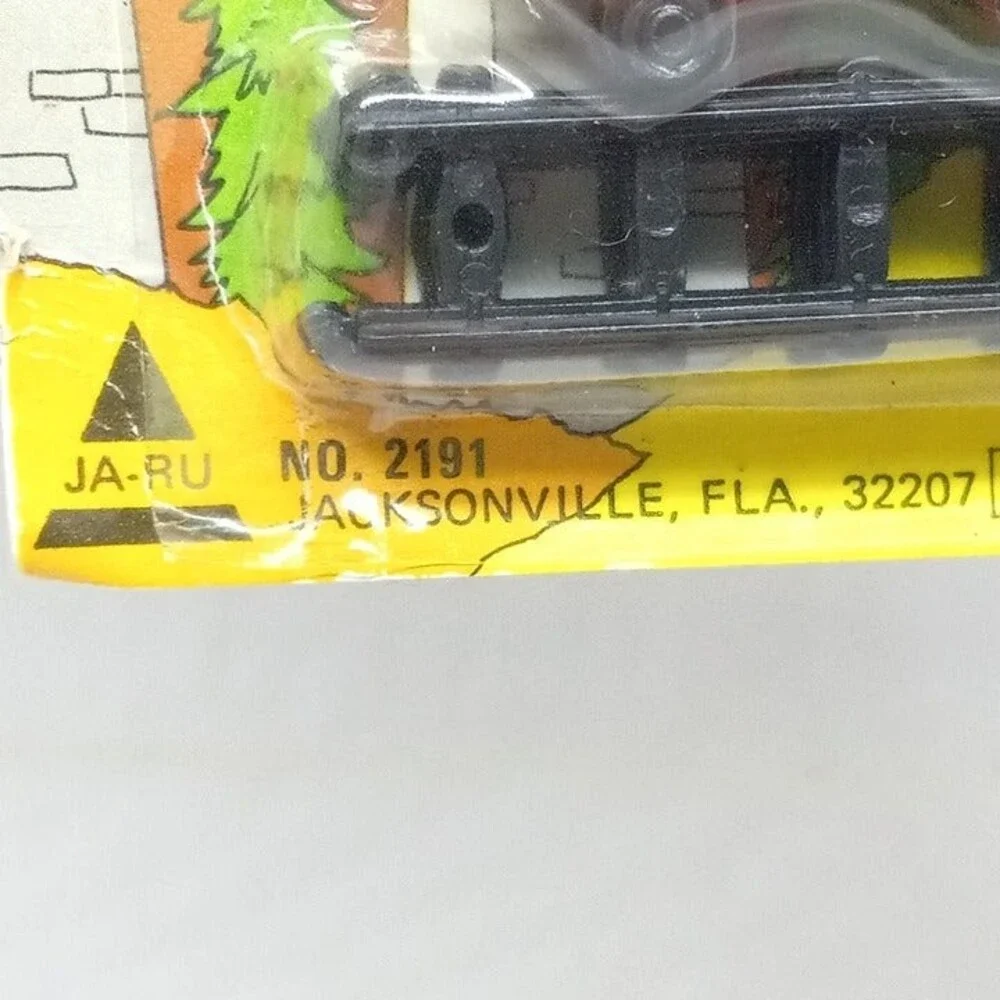 Ja Ru Mini Rail Road Playset-Esso Oil Train Car-No. 2191-Vintage 1960s-Deadstock